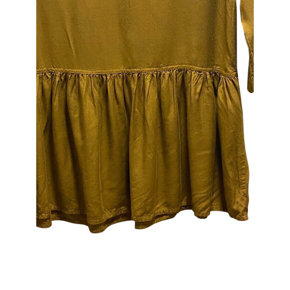 Limited Express Mini Shift Dress Brown Size M Vintage - Picture 8 of 13